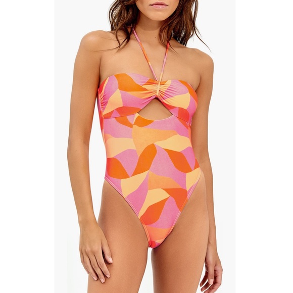 VIX ❤️🔥 MARTINICA POLLY CUTOUT ONE PIECE NWT SIZE SMALL - Picture 4 of 7